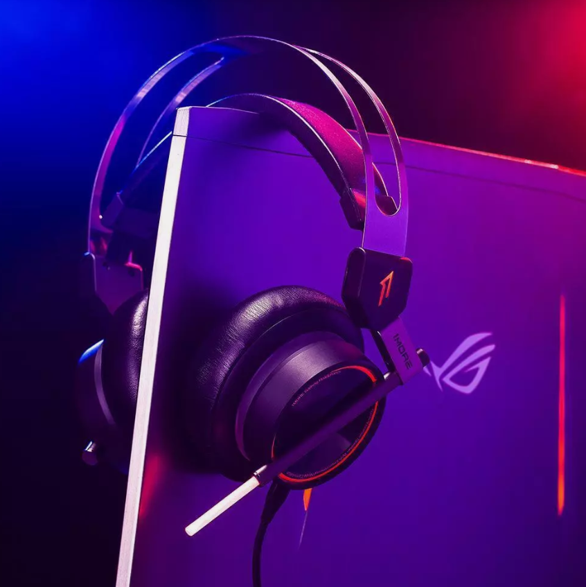 1MORE Spearhead VRX Gaming Over-Ear Headset w/ Microphone/LED For PC/Laptop