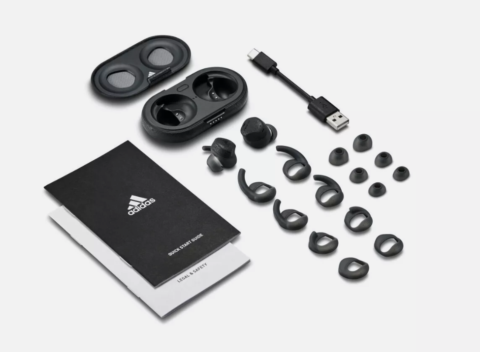 Adidas FWD 02 Sport Wireless Bluetooth Earphones For Mobile Phones Night Grey