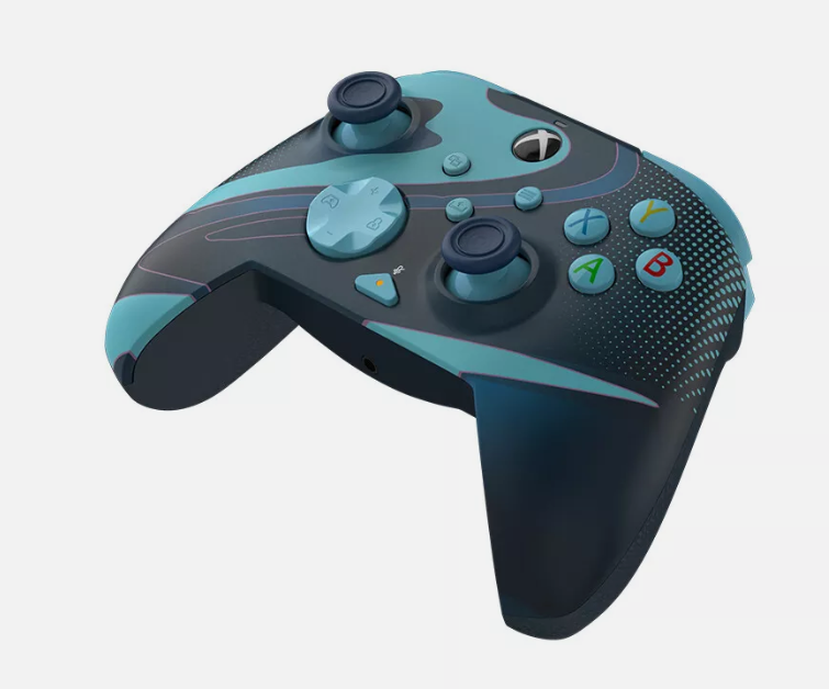 Blue Tide Wired Rematch Advanced Controller & Airlite Headset PC/Xbox Glow Pack