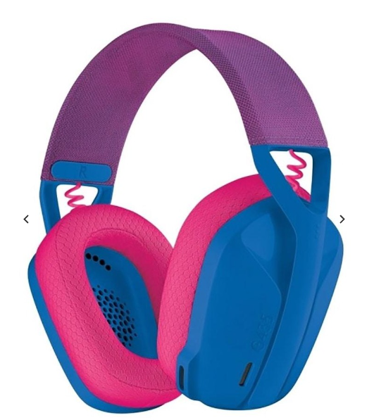 Logitech G435 Lightspeed Wireless and Bluetooth Gaming Headset - Blue