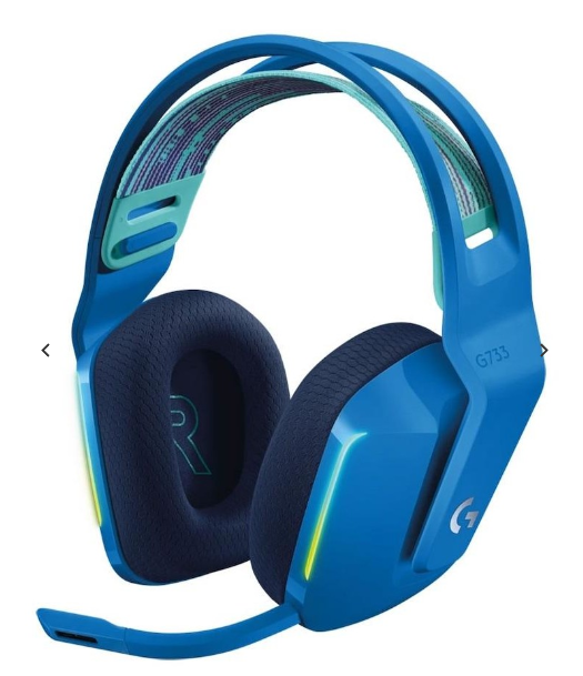 Logitech G733 Lightspeed Wireless RGB Gaming Headset - Blue