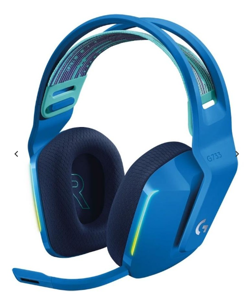 Logitech G733 Lightspeed Wireless RGB Gaming Headset - Blue
