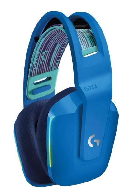 Logitech G733 Lightspeed Wireless RGB Gaming Headset - Blue