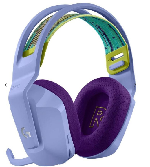 Logitech G733 Lightspeed Wireless RGB Gaming Headset - Lilac - Purple