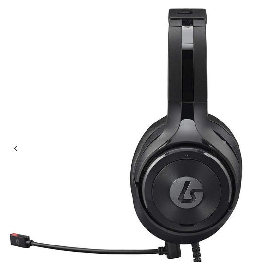 LucidSound LS10P Wired Gaming Headset/Headphones For PlayStation PS4/PS5 Black