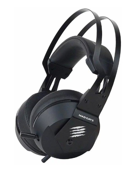 Mad Catz F.R.E.Q. 2 Gamer/Gaming Stereo Over Ear Wired Headset w/3.5mm AUX Black