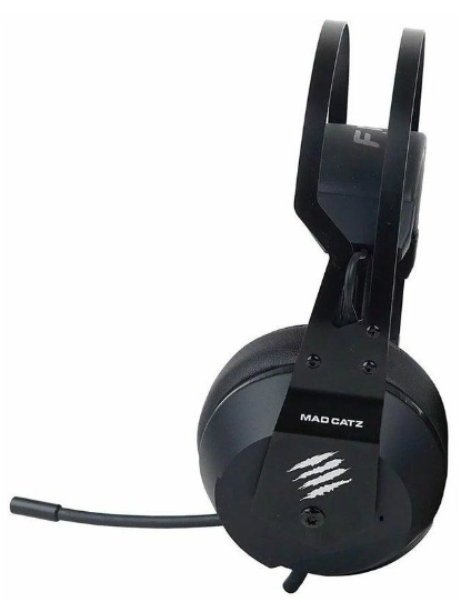 Mad Catz F.R.E.Q. 2 Gamer/Gaming Stereo Over Ear Wired Headset w/3.5mm AUX Black