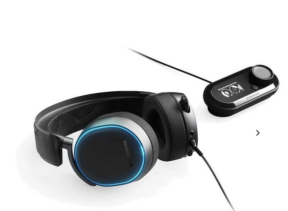 SteelSeries Arctis Pro + GameDAC Hi-Res Headphones - Black