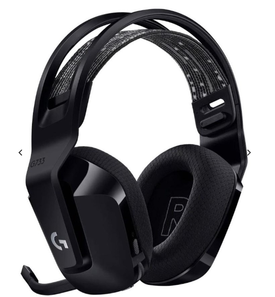 Logitech G733 Lightspeed Wireless RGB Gaming Headset - Black
