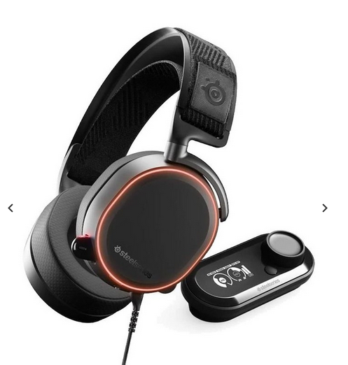 SteelSeries Arctis Pro + GameDAC Hi-Res Headphones - Black